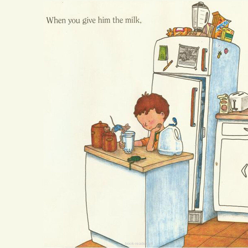 If You Give a Mouse a Cookie绘本故事第5页