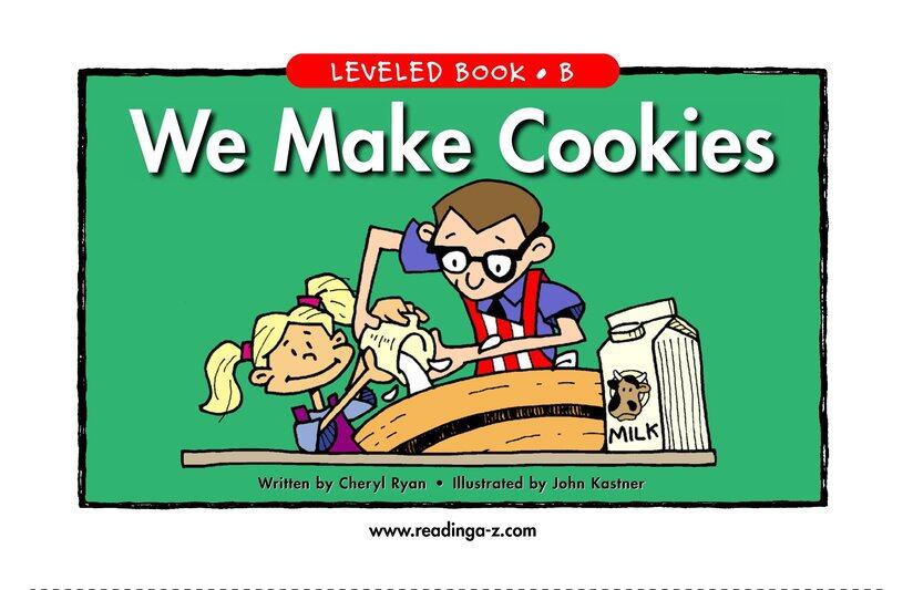 We Make Cookies绘本故事第2页