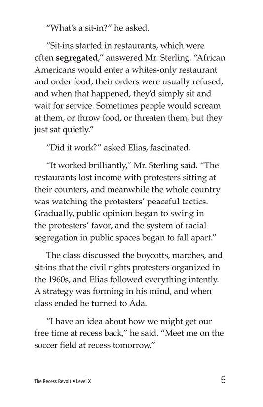 The Recess Revolt绘本故事第5页