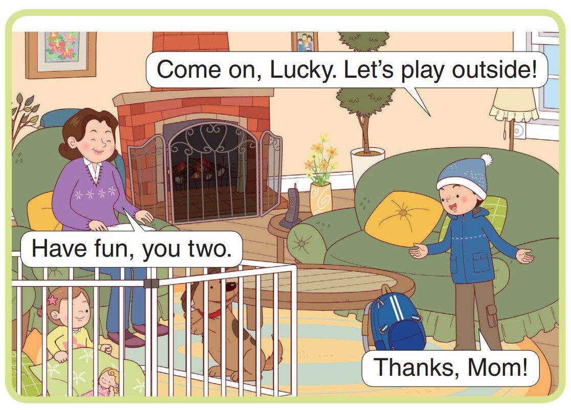 Mom's Great Idea绘本故事第5页