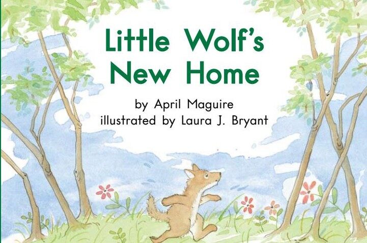 Little Wolf's New Home绘本故事第2页