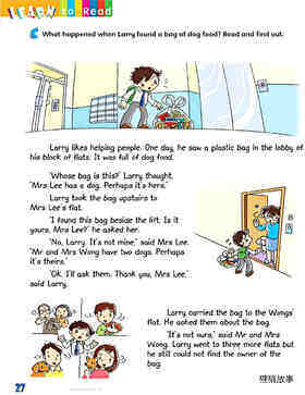 4 Lending a hand绘本故事第5页