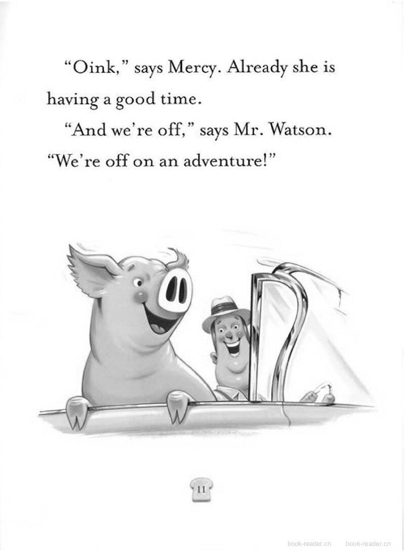 2-03 Mercy Watson Gose For A Ride绘本故事第4页