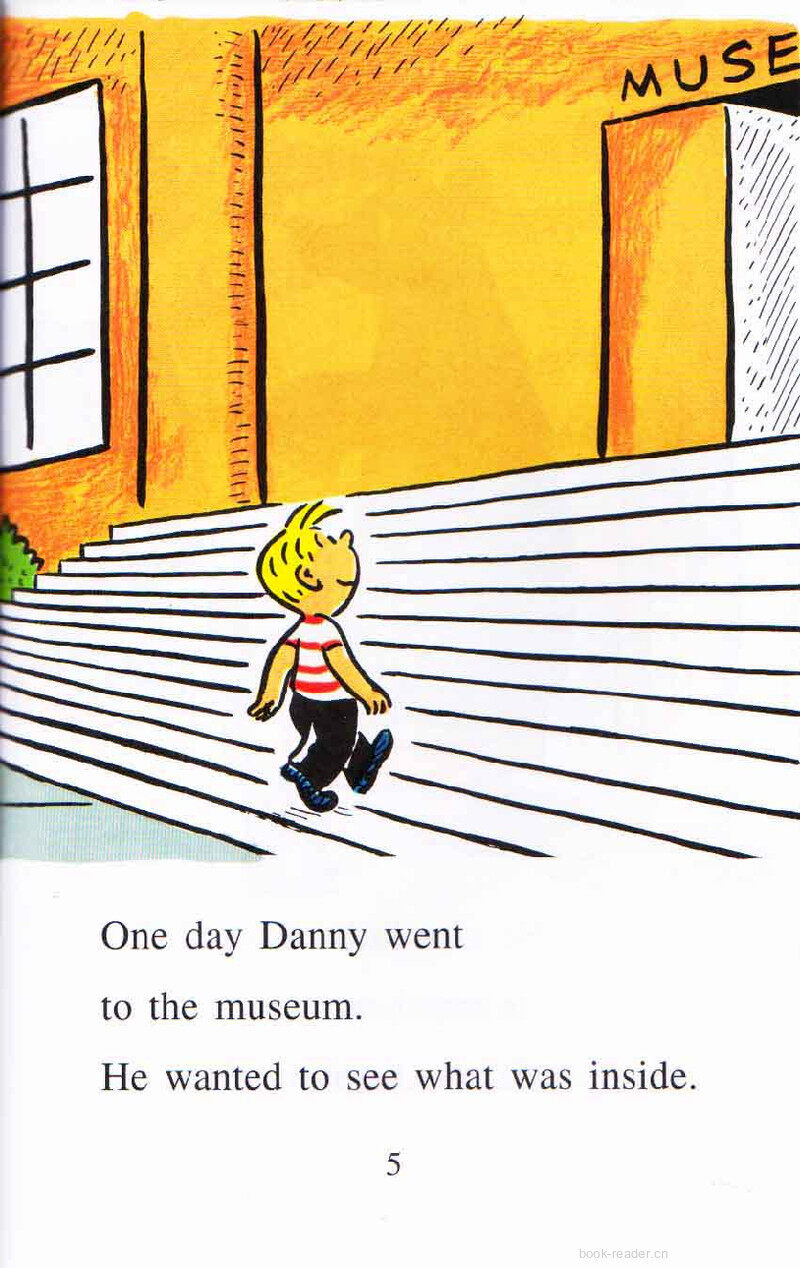 Danny and the Dinosaur绘本故事第3页