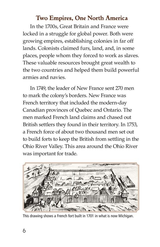 The War for North America绘本故事第5页