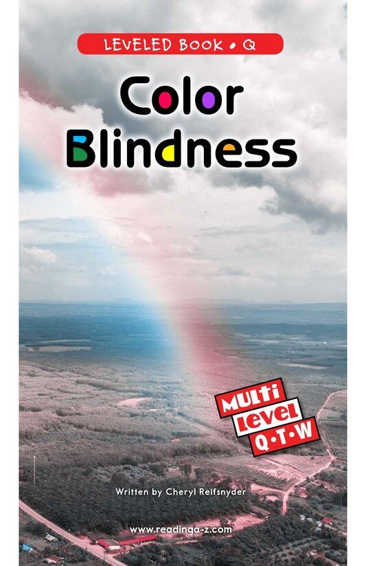 Color Blindness绘本故事第2页