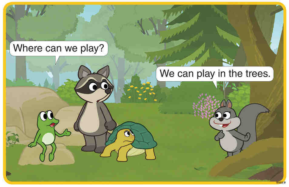 Where Can We Play?绘本故事第2页
