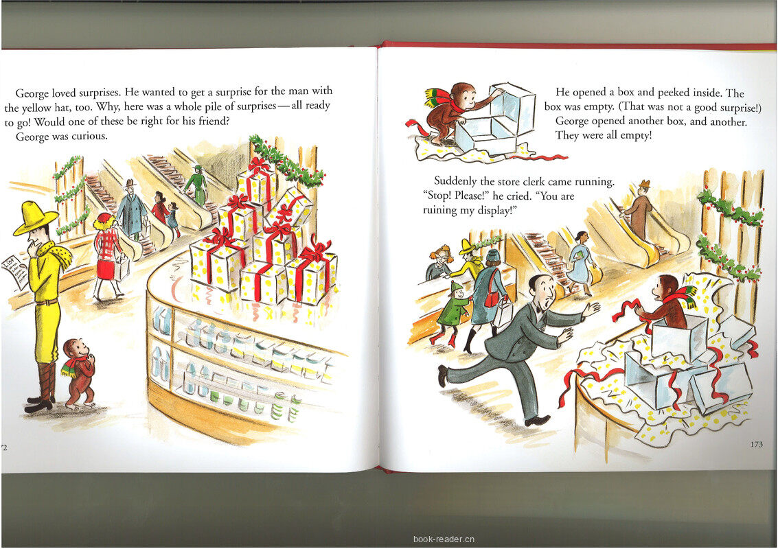 Curious George in the Big City绘本故事第4页