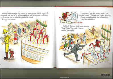 Curious George in the Big City绘本故事第4页