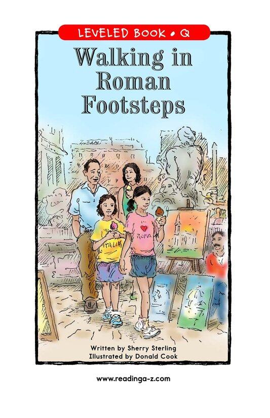 Walking in Roman Footsteps绘本故事第2页