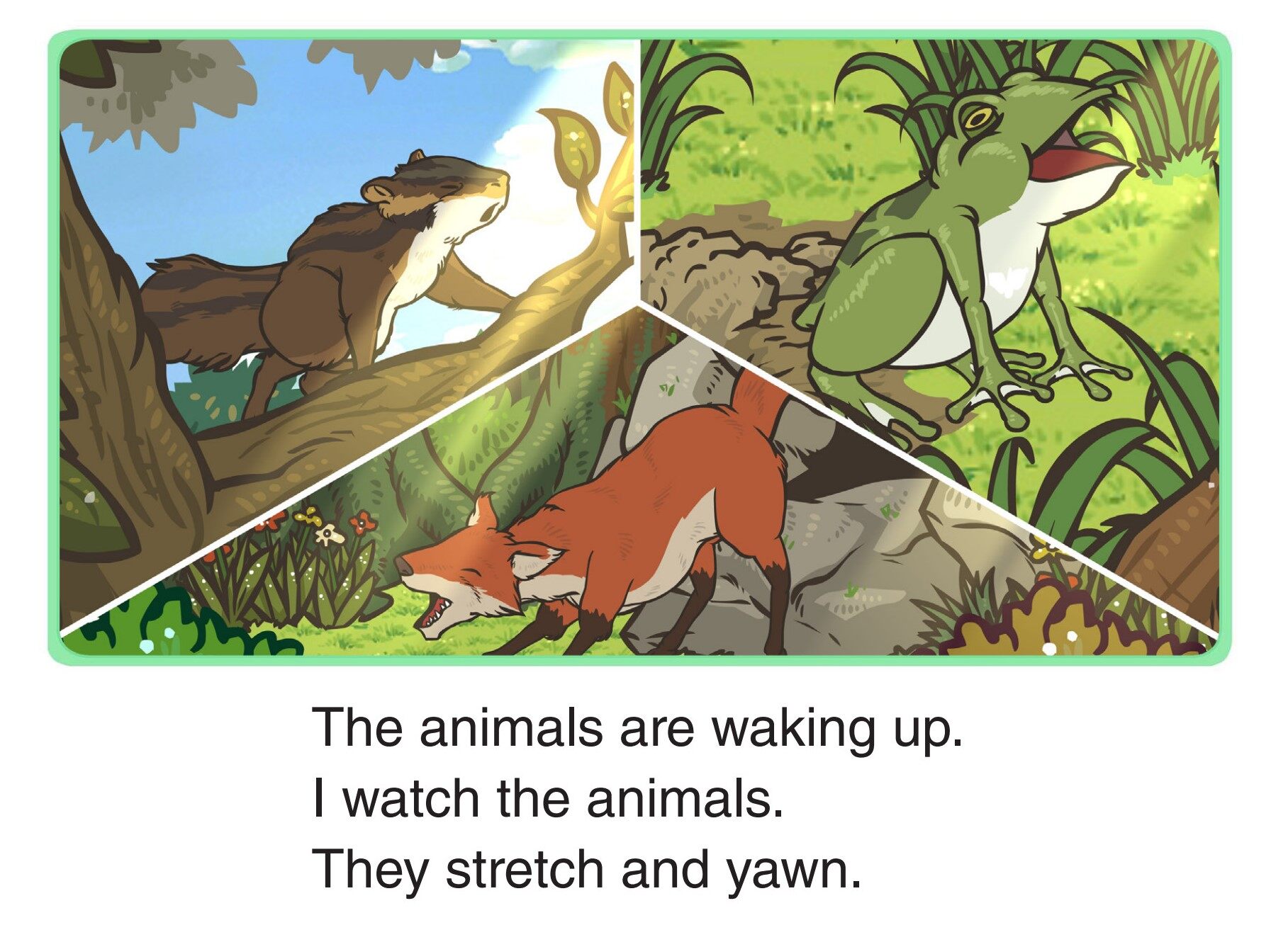 Spring Is Beginning绘本故事第3页