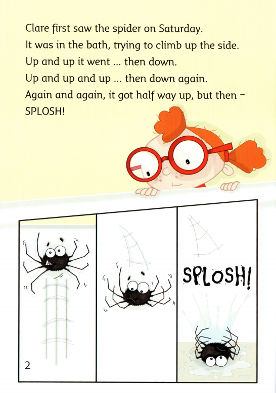Harry the Clever Spider绘本故事第3页