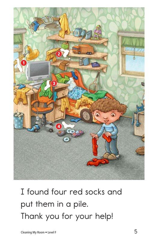 Cleaning My Room绘本故事第5页