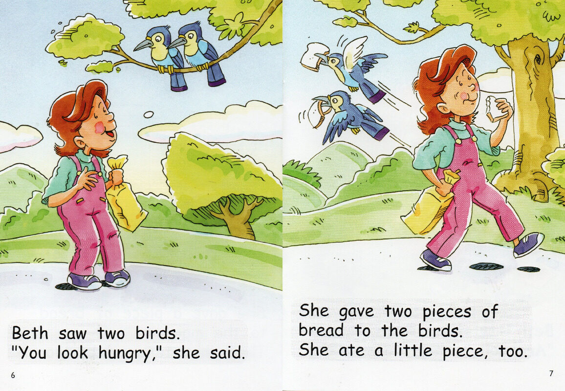 feed the ducks绘本故事第5页