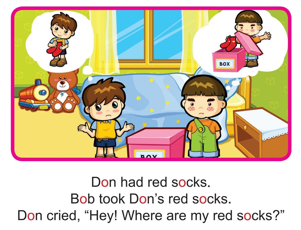 'O' words -  Don's Box绘本故事第4页