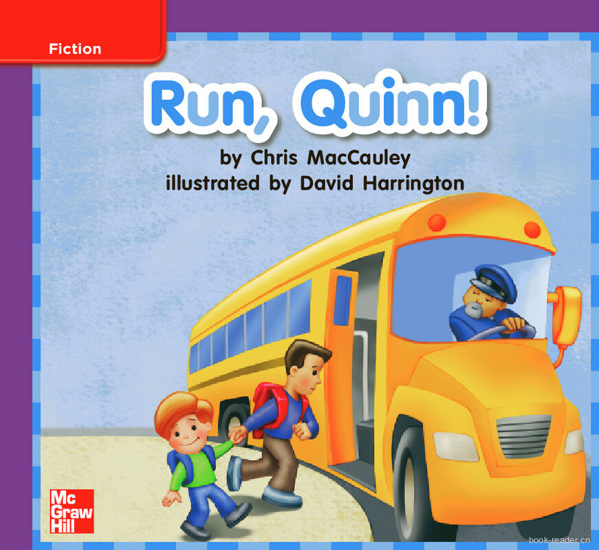 GK ELL U08W1 Run, Quinn!绘本故事第2页