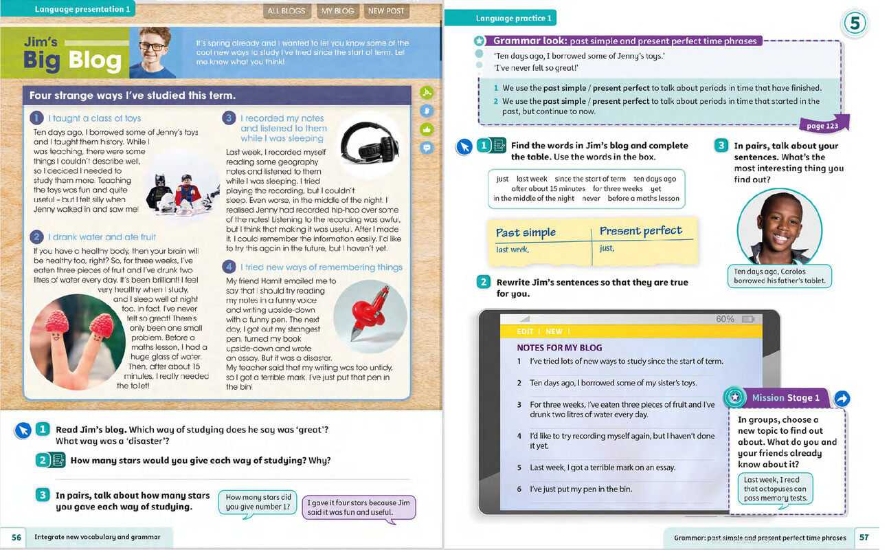 05 Study smarter绘本故事第3页