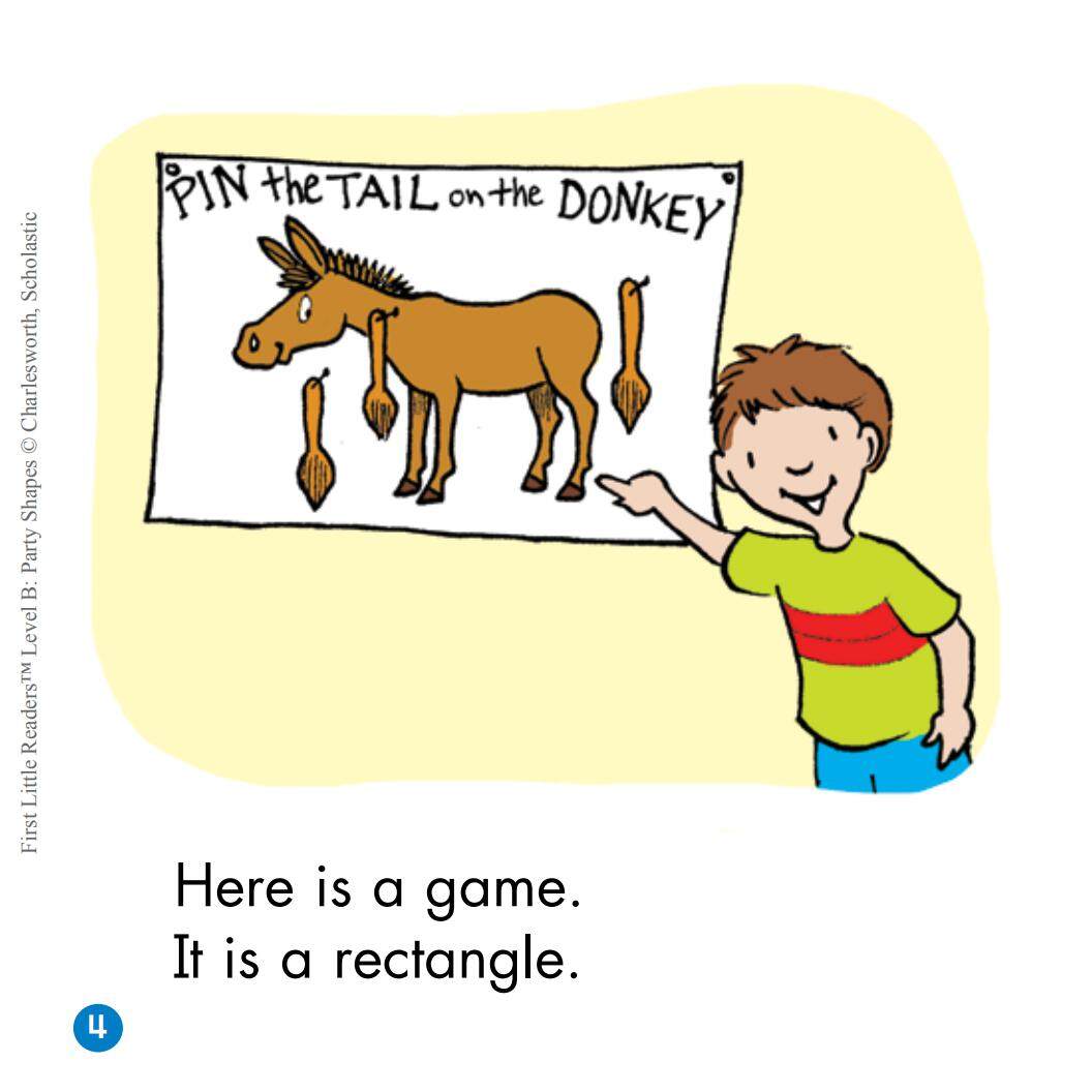 Party Shapes绘本故事第5页