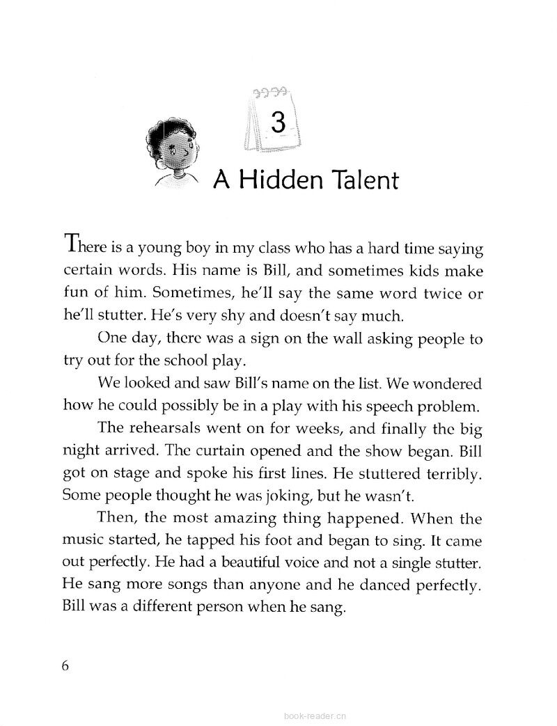 A Hidden Talent绘本故事第2页