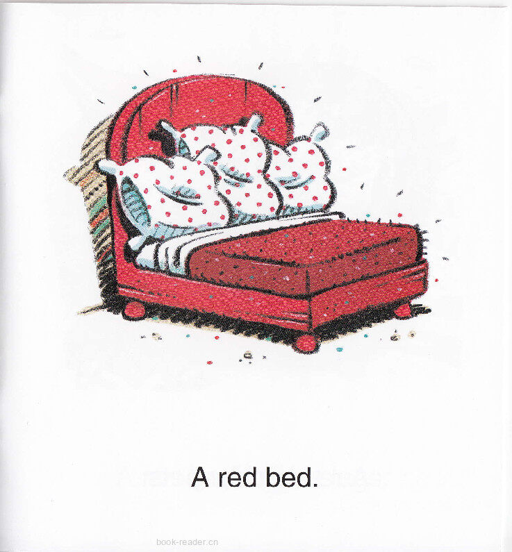 A Bed For Pets绘本故事第4页