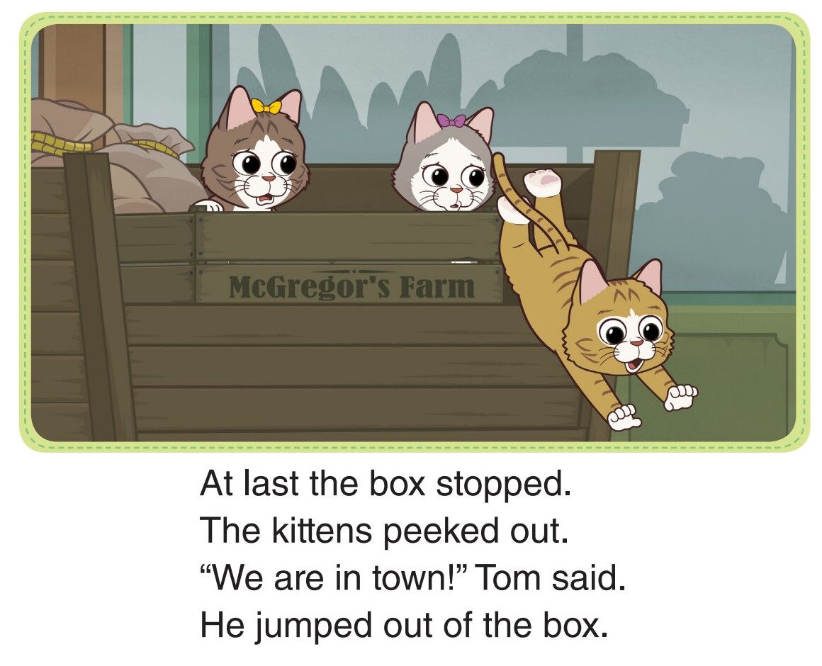 The Busy Town绘本故事第4页