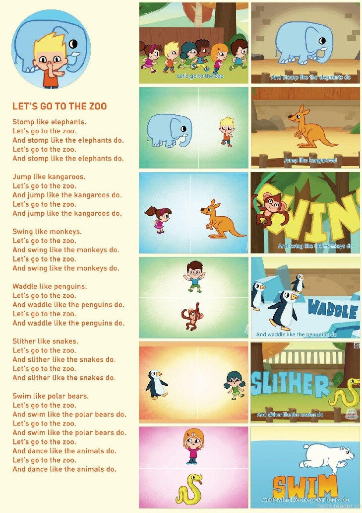 Let's Go To The Zoo绘本故事第2页