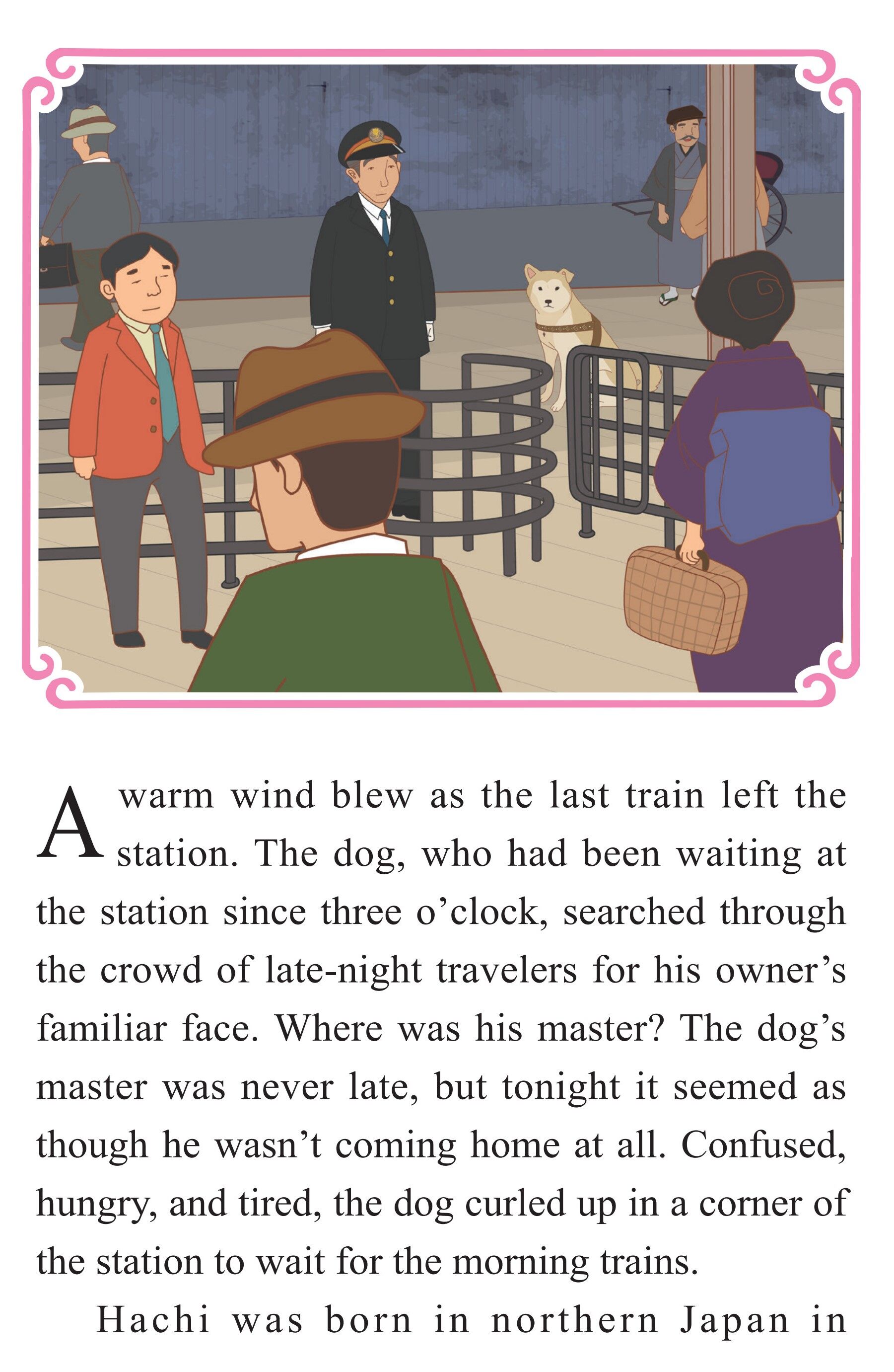 Hachiko:The Loyal Friend绘本故事第3页