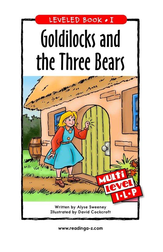 Goldilocks and the Three Bears绘本故事第2页