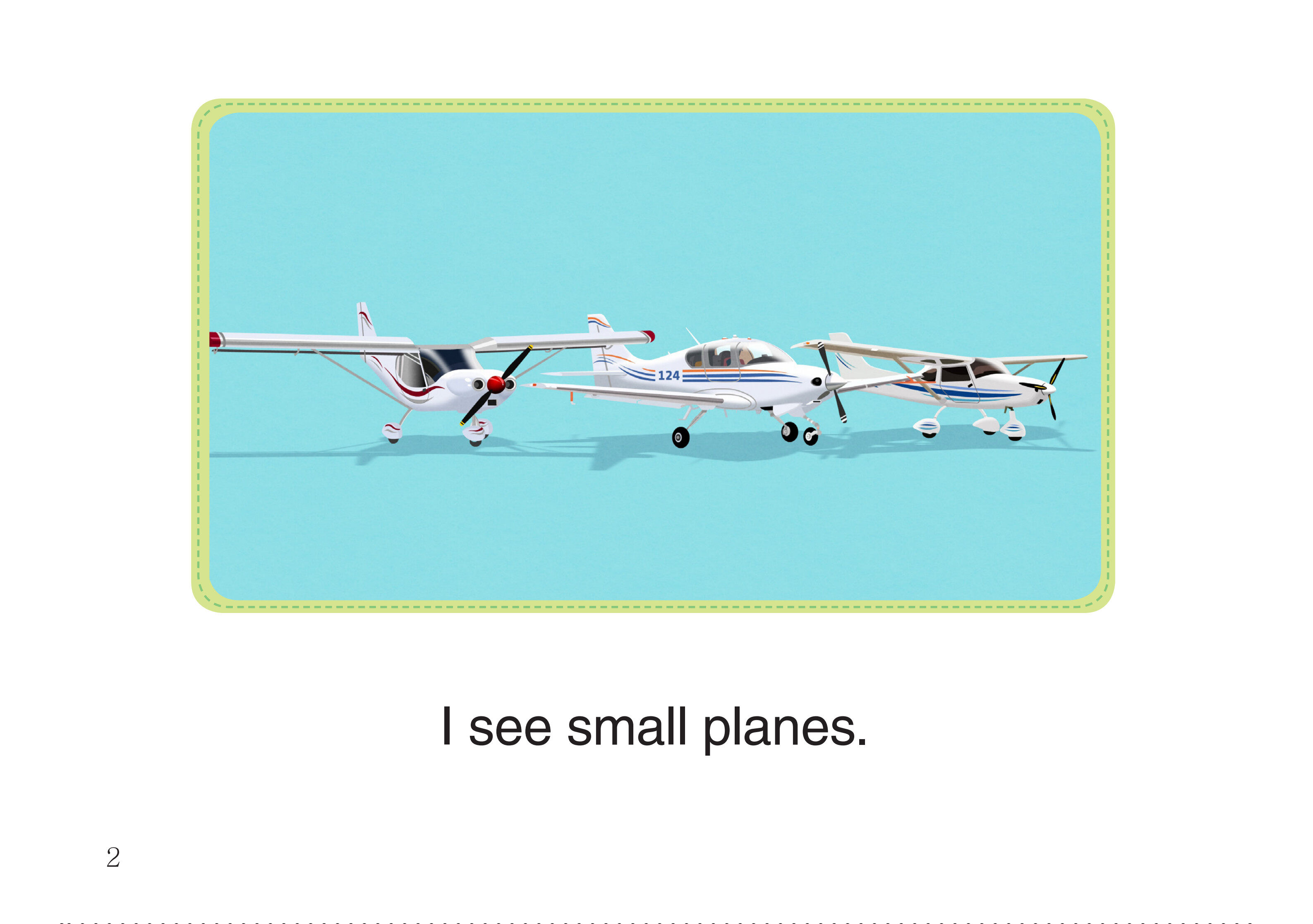 There Is A Runway绘本故事第3页