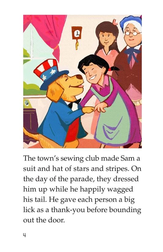 Sam's Fourth of July绘本故事第4页
