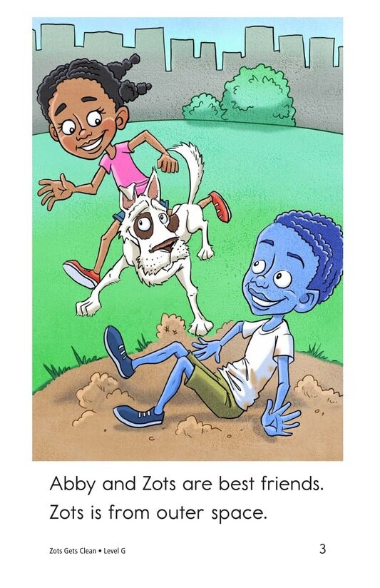 Zots Gets Clean绘本故事第3页