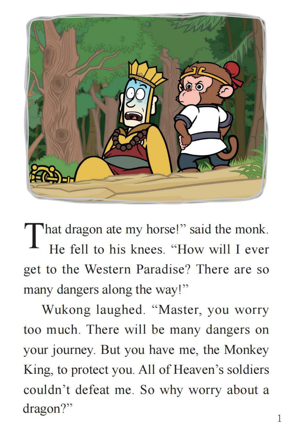 The Dragon in the River绘本故事第3页