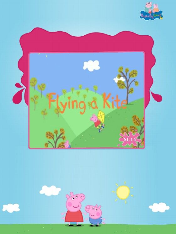 flying a kite绘本故事第2页