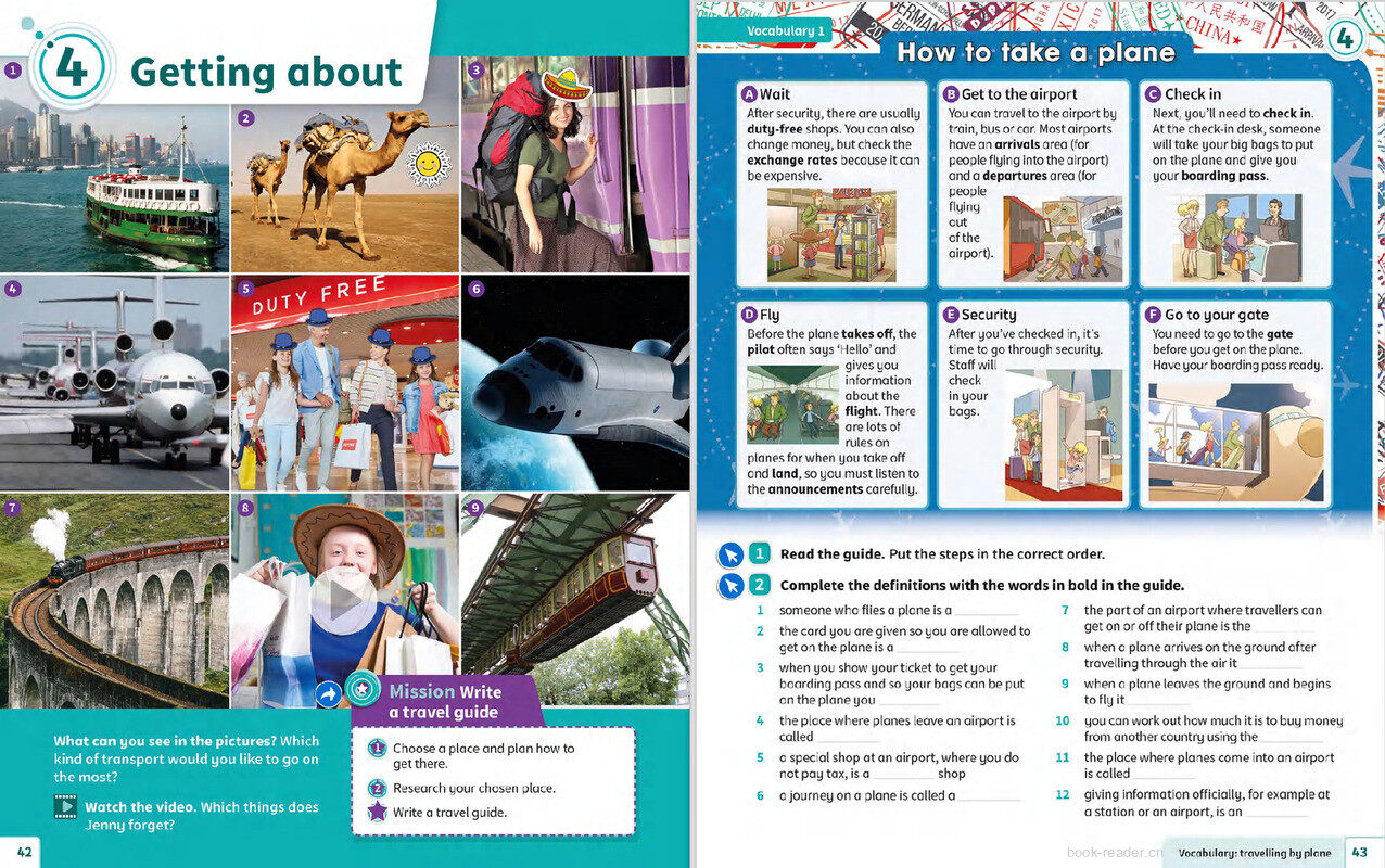 04 Getting about绘本故事第2页