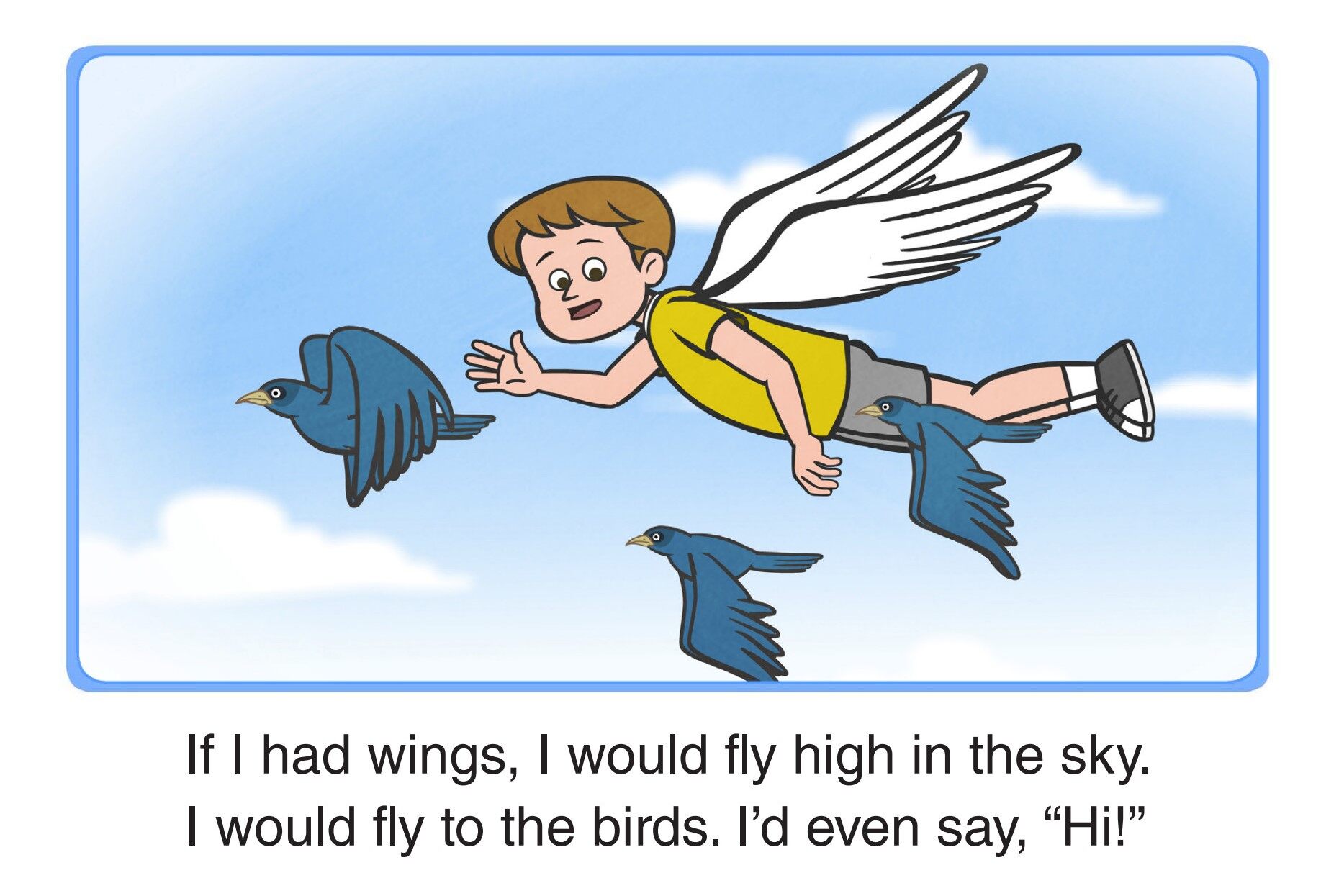 If I Had Wings绘本故事第4页