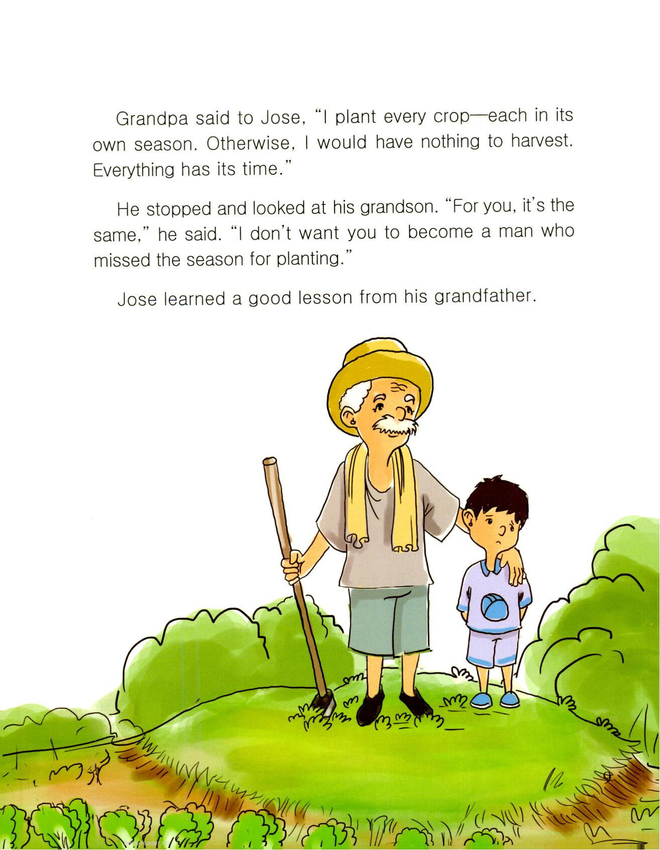 A Boy Learns绘本故事第3页