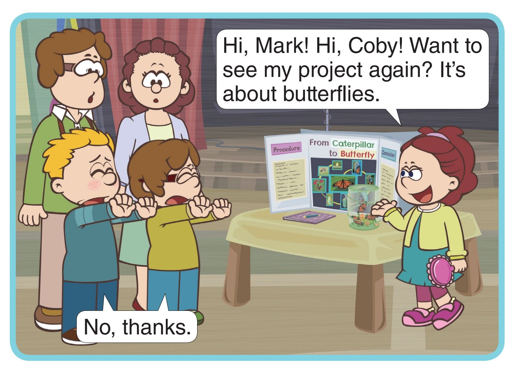 Watching Plants绘本故事第2页