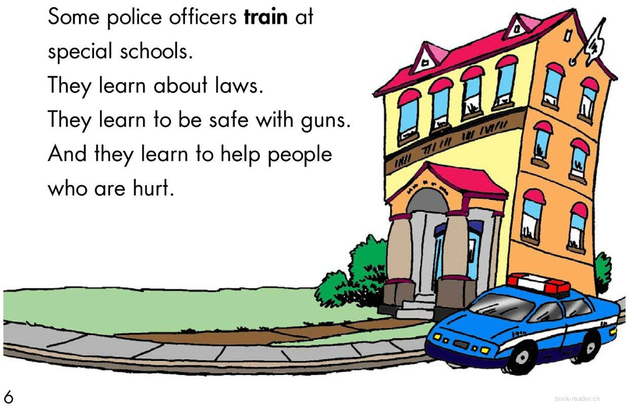 Police Officers绘本故事第5页