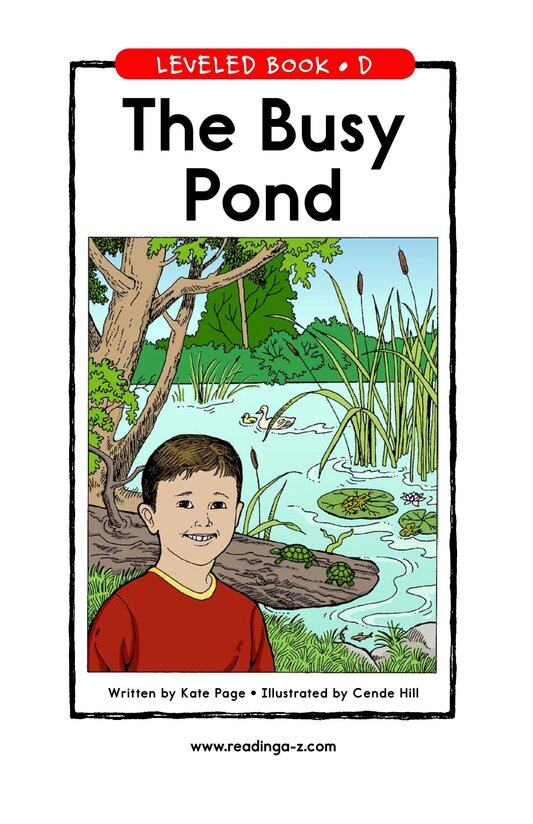 The Busy Pond绘本故事第2页
