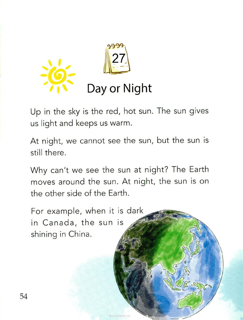 Day or Night绘本故事第2页