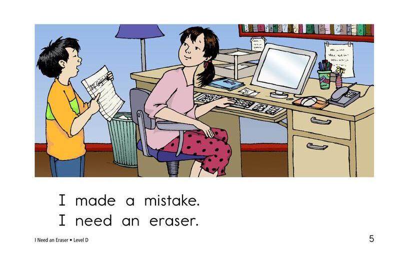I Need An Eraser绘本故事第5页