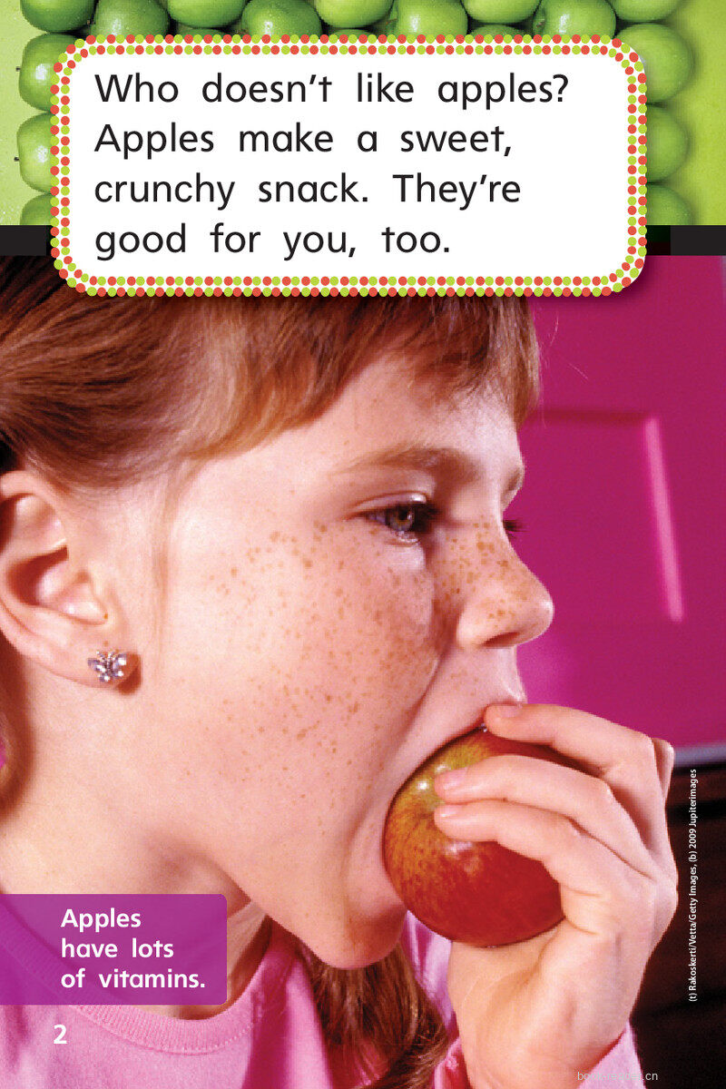 G1 On U3W5 Apples from Farm to Table绘本故事第4页