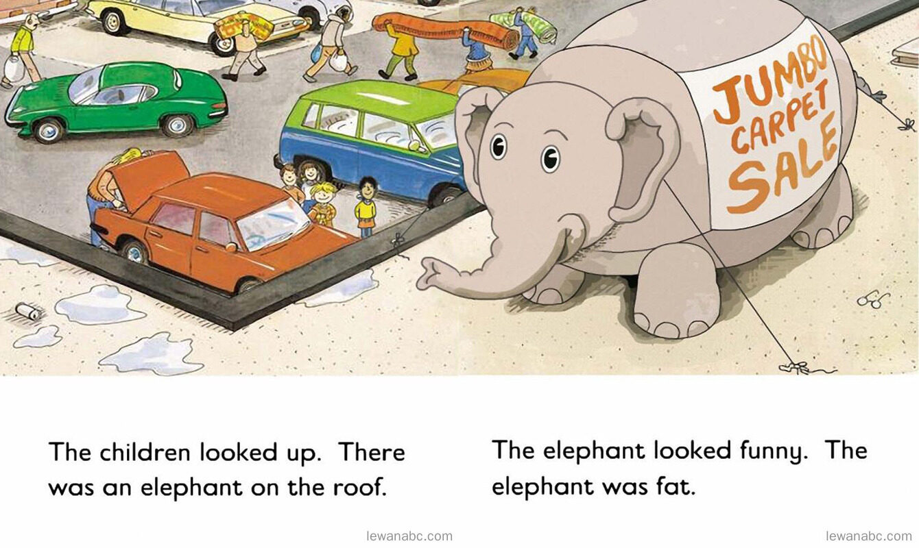 The Flying Elephant绘本故事第4页