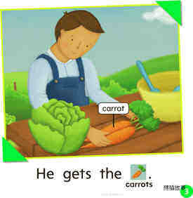 GK ELL U05W3 Let's Make a Salad!绘本故事第4页