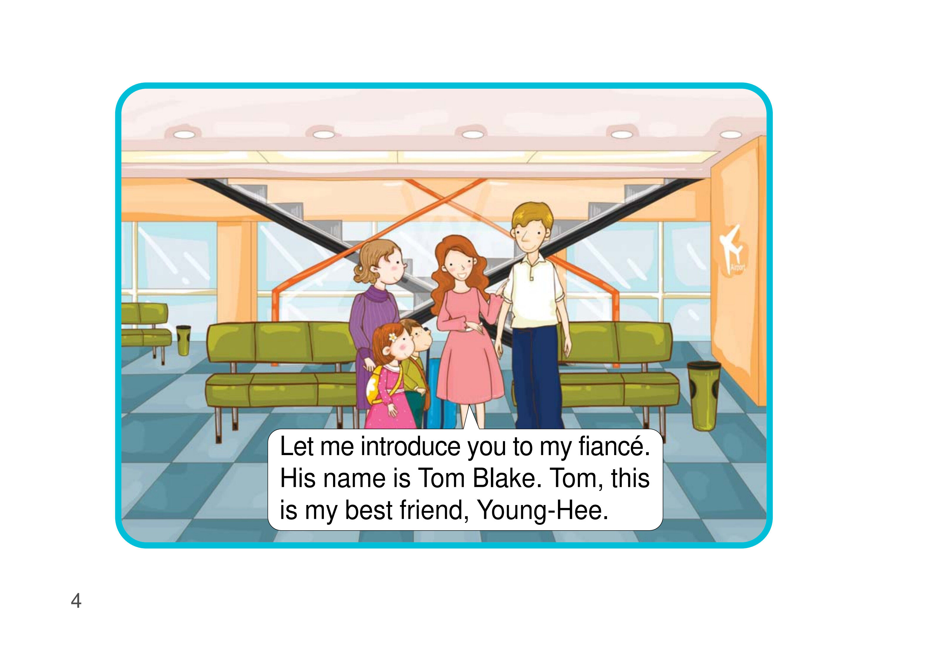 Hello,Aunt Sunny!绘本故事第5页