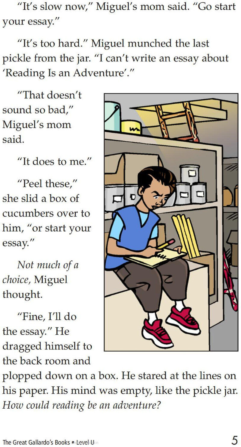 The Great Gallardo's Books绘本故事第4页