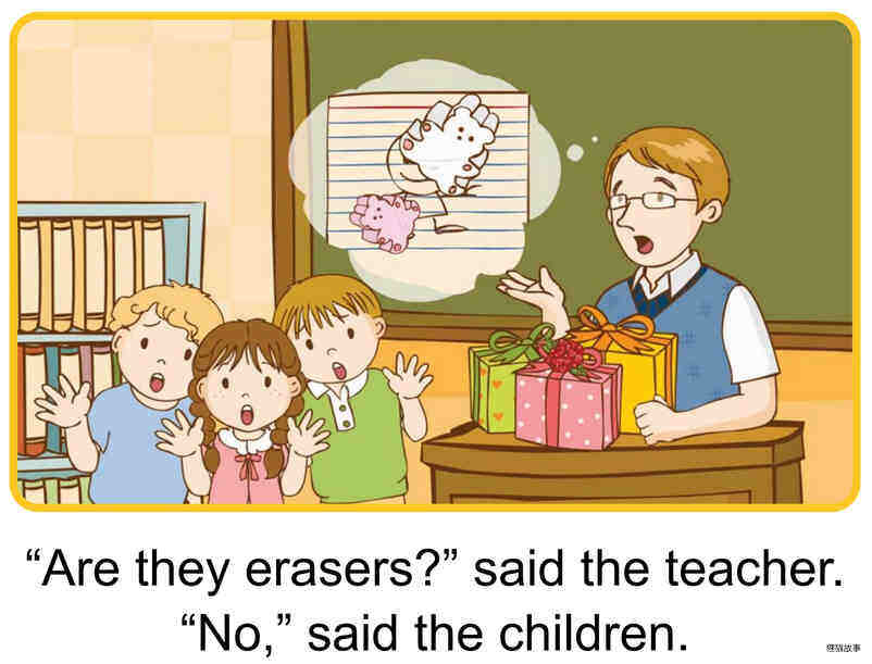 Surprise, Teacher!绘本故事第3页