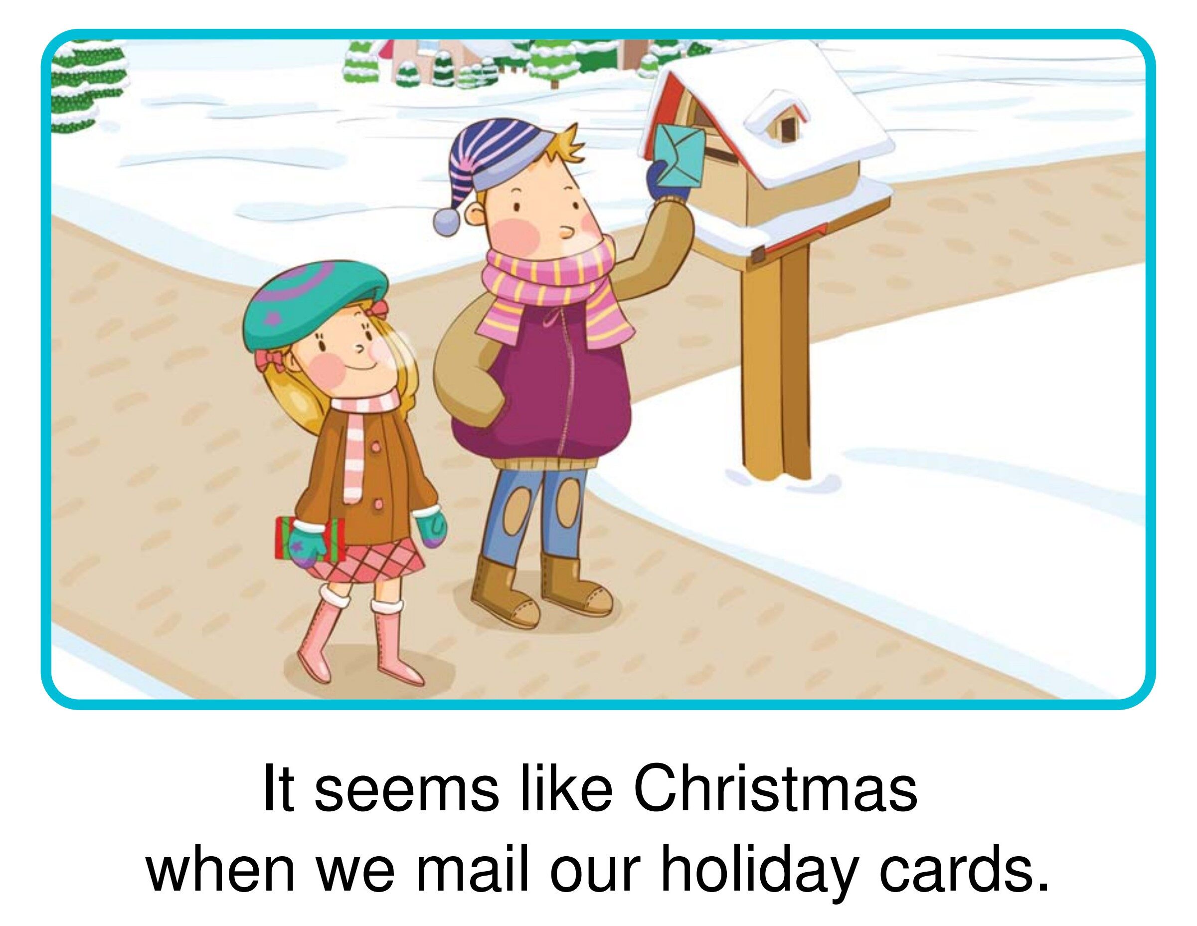 When Is It Christmas?绘本故事第3页