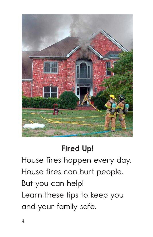 Fire Safety绘本故事第3页