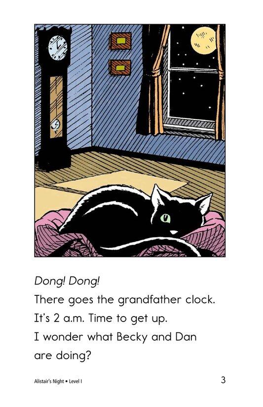 Alistair's Night绘本故事第3页
